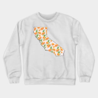 California Poppy State Crewneck Sweatshirt